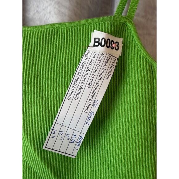LA Hearts Light Green Camisole Ribbed Crop Top S - Picture 8 of 8